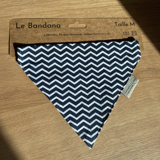 Bandana pour chien - ZigZag Chic⚡🐩